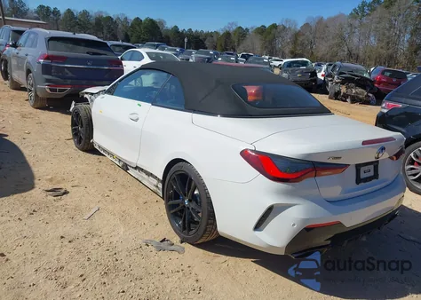 2022 BMW M440I xDrive z USA, uszkodzony, nr VIN WBA63AT00NCJ58621